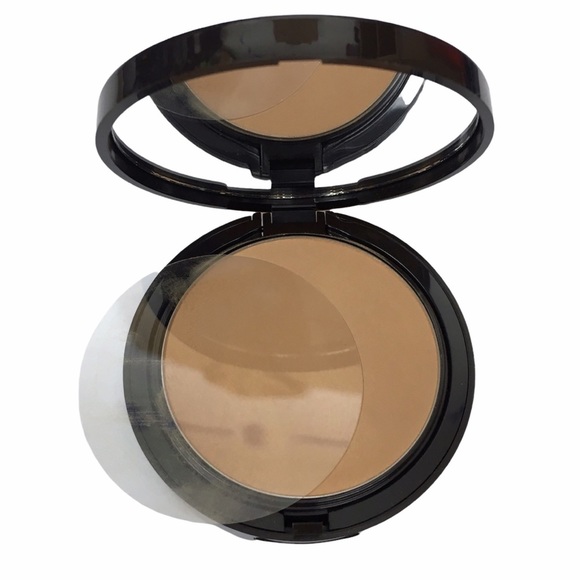 mark Powder Buff Natural Skin Foundation Pressed Powder Compact Shade Honey Skin - Picture 4 of 10